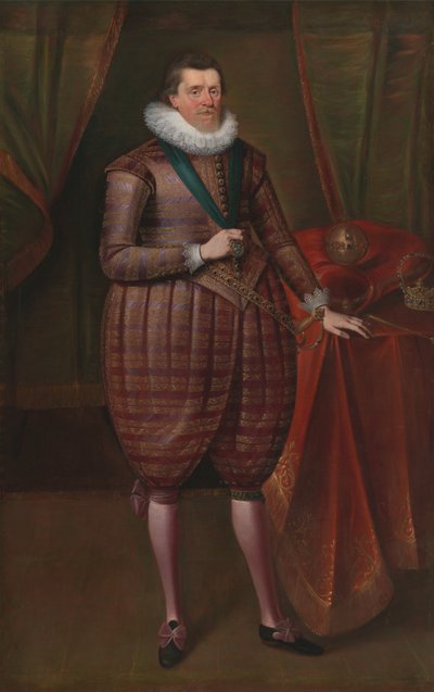James I of England (James VI of Scotland) by Paul van Somer